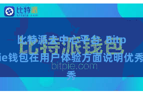 比特派去中心平台  Bitpie钱包在用户体验方面说明优秀