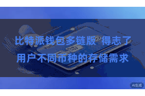 比特派钱包多链版  得志了用户不同币种的存储需求