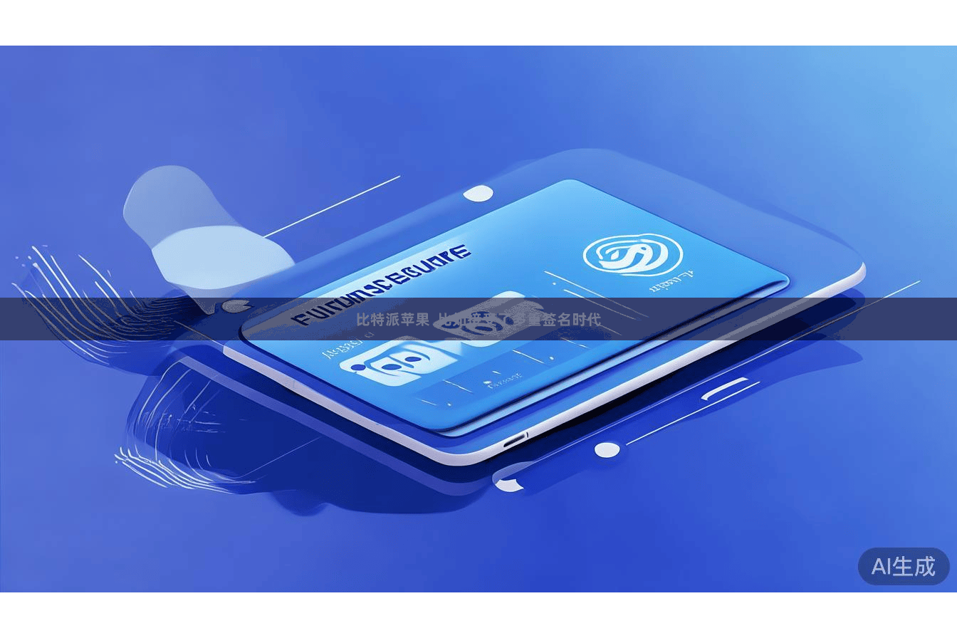 比特派苹果  比如接受了多重签名时代