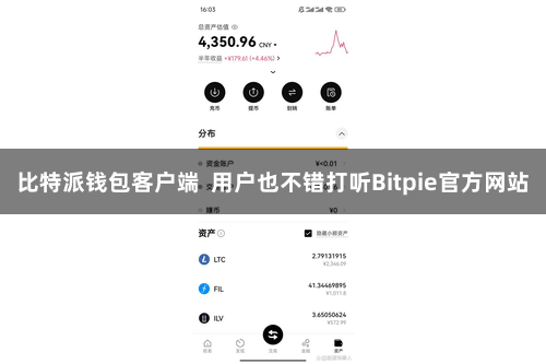 比特派钱包客户端  用户也不错打听Bitpie官方网站
