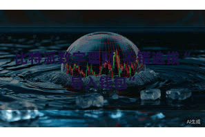 比特派数字理财  不错选拔“导入钱包”