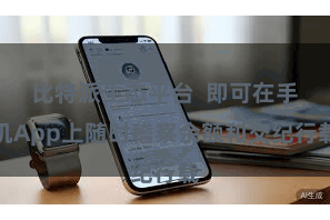 比特派生态平台 即可在手机App上随时稽察余额和交纪行载
